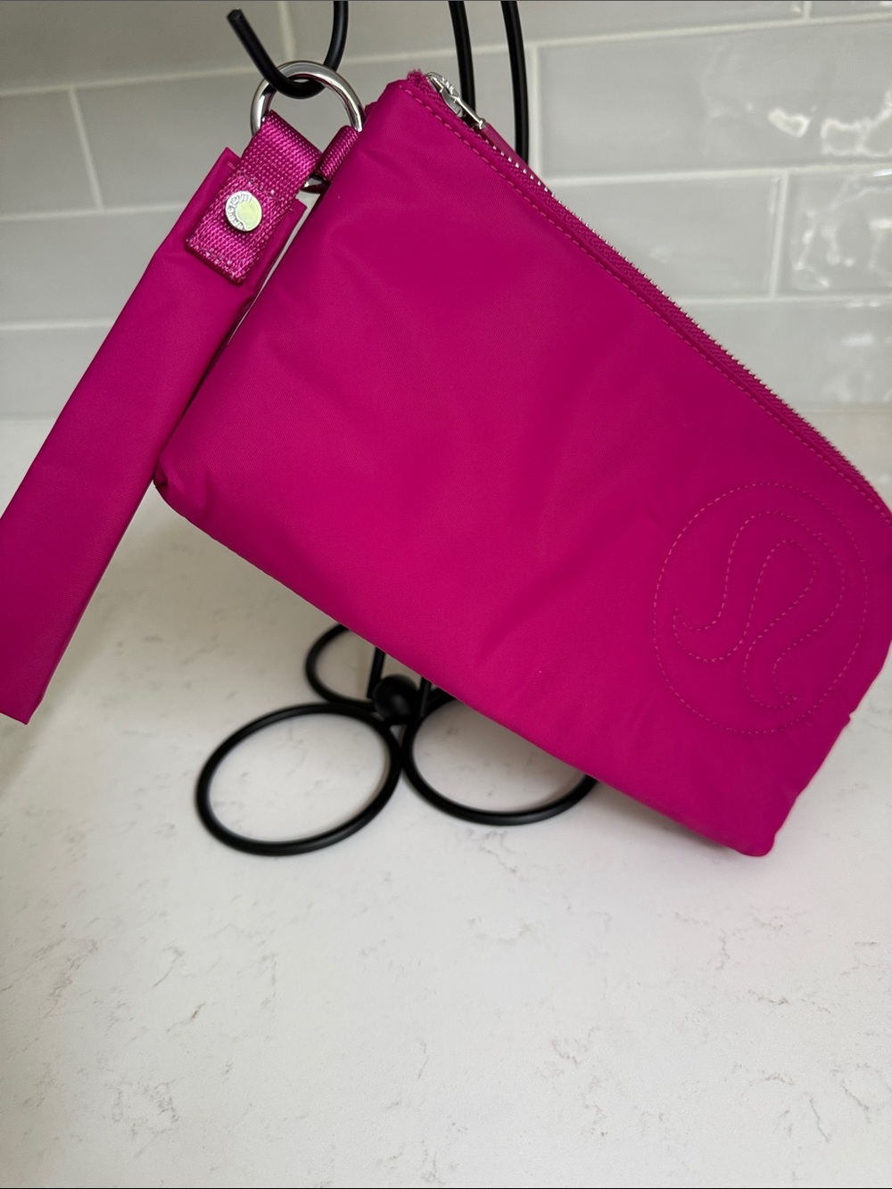 Fuchsia Wristlet Pouch -  Lululemon